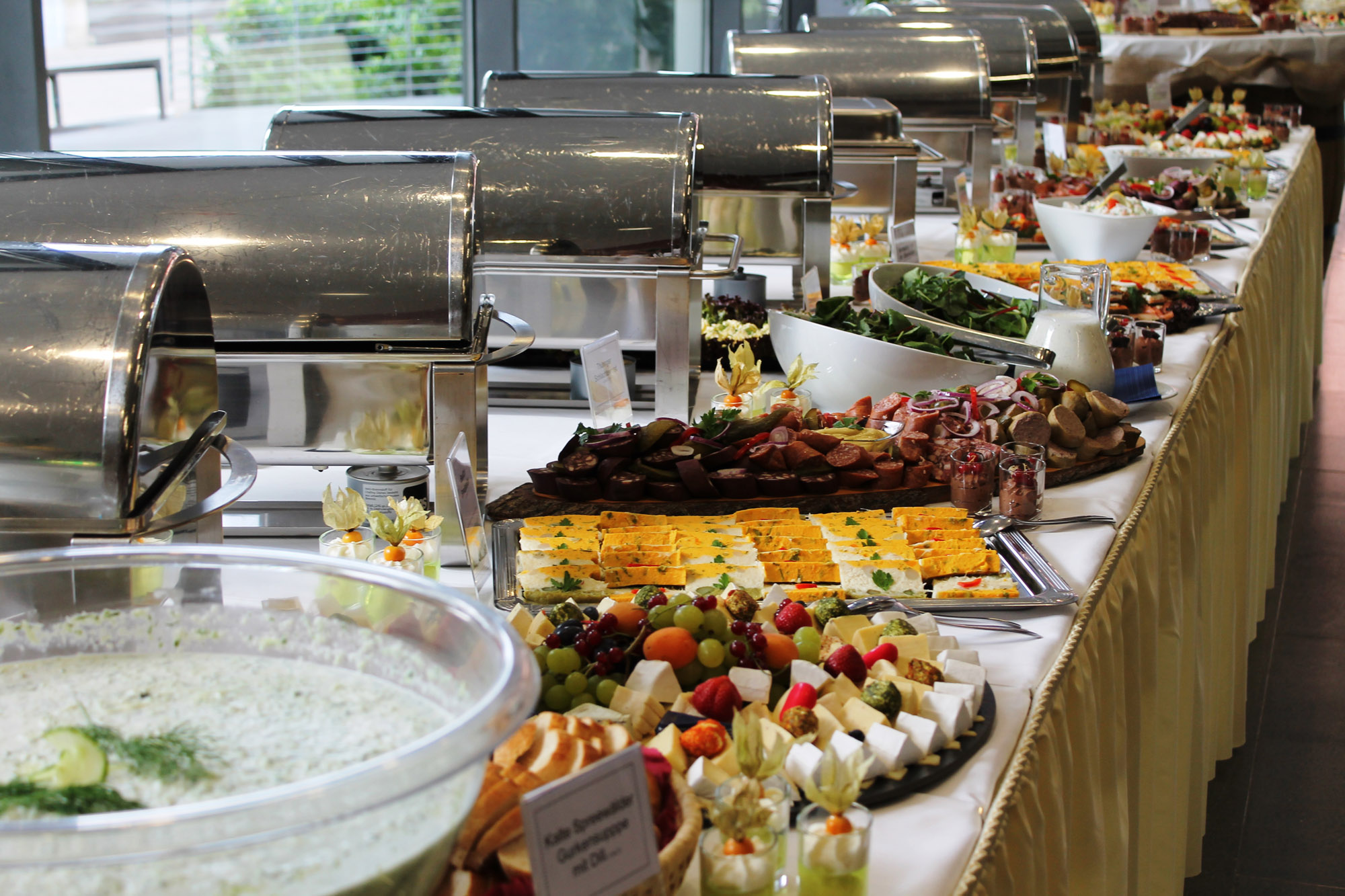 Example image for a prepared buffet